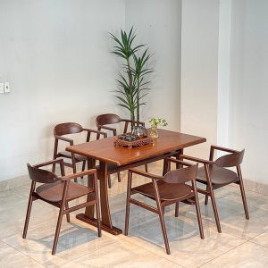 Bộ bàn ăn Óc Chó 1m3 - OCXO5G13