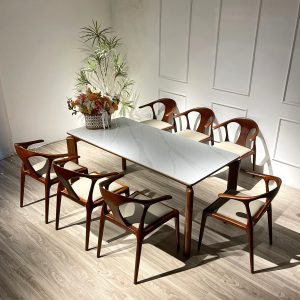 Bộ Bàn Ăn SENI 1m79 - ĐSE7G179