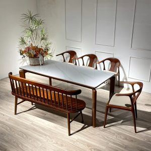 Bộ Bàn Đá SENI 1M79 Phối Bench 207 - ĐSN4GB15