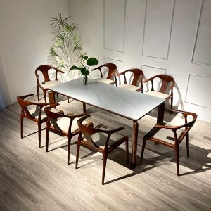 Bộ Bàn Ăn SENI 1m79 - ĐSE8G179