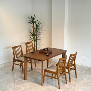 Bộ Bàn Ăn Milan Grace 1m4 - ML4G14