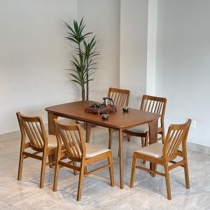 Bộ Bàn Ăn Milan Grace 1m4 - ML5G14