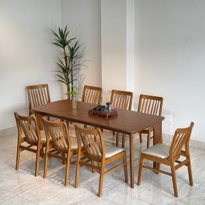 Bộ Bàn Ăn Milan Grace 1m9 - ML8G19