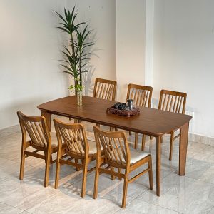 Bộ Bàn Ăn Milan Grace 1m9 - ML6G19